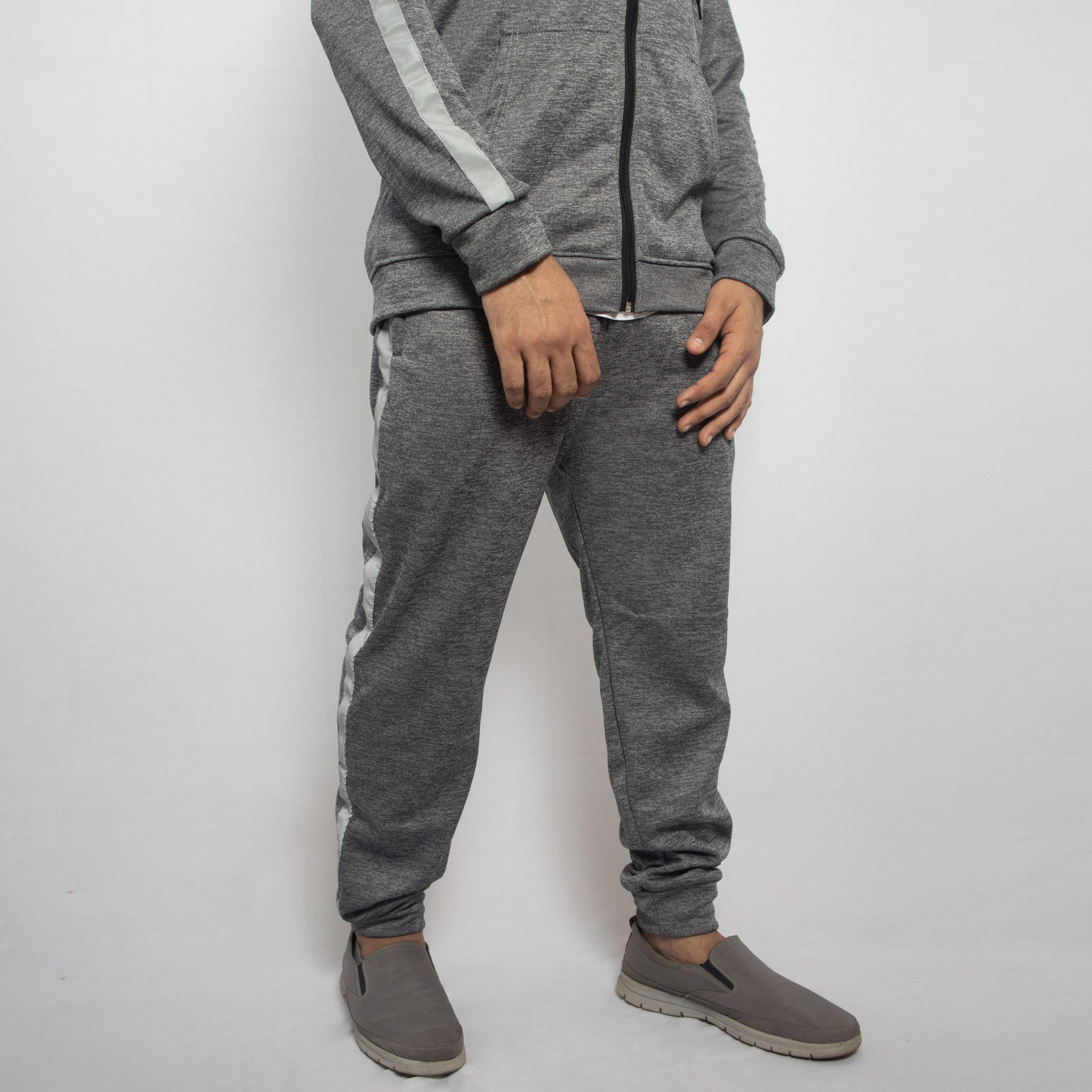 Reflective Fleece Unisex Joggers - Muffynn    