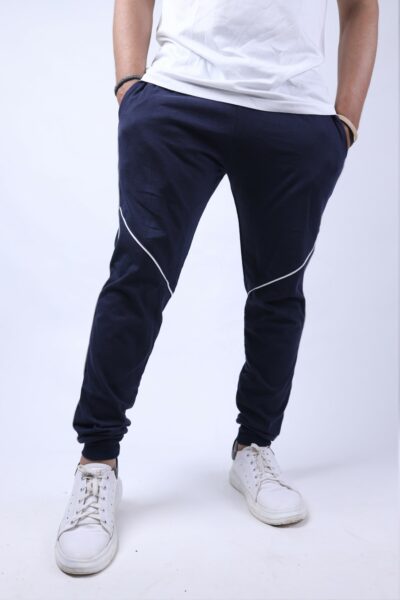 Underline Cotton Joggers - Muffynn    